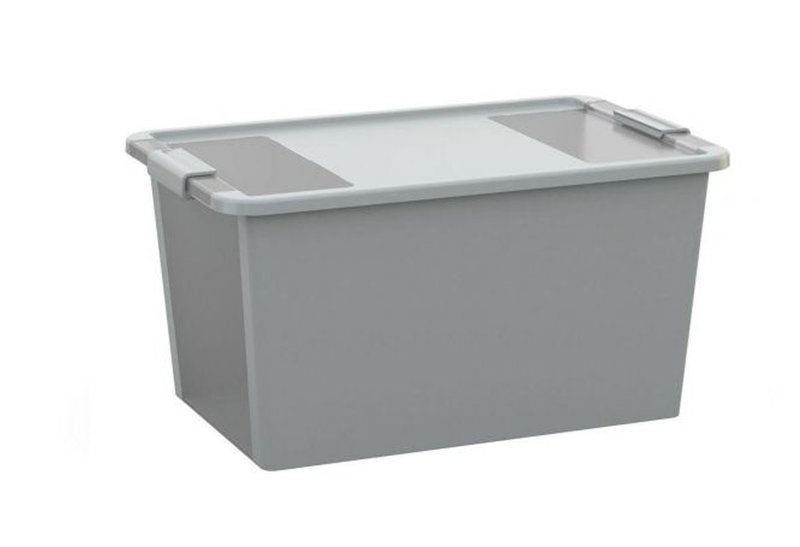 Κουτί Αποθήκευσης Πλαστικό Kis Bi-Box M55xΠ35xY19cm 26lt Γκρι