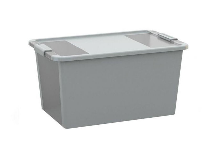 Κουτί Αποθήκευσης Πλαστικό Kis Bi-Box M55xΠ35xY28cm 40lt Γκρι