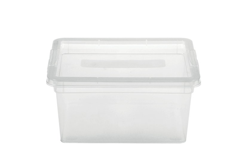 Κουτί Αποθήκευσης Πλαστικό Budget M19.5xΠ16.3xY9.5cm 2lt Διάφανο