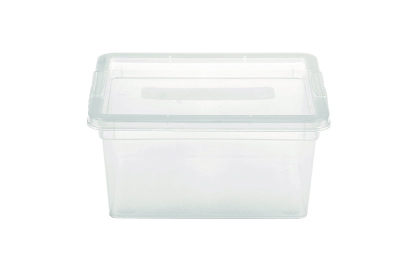 Κουτί Αποθήκευσης Πλαστικό Budget M40.5xΠ34xY16.5cm 19lt Διάφανο