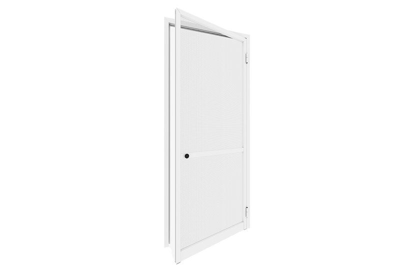 Σήτα Πόρτας Ανοιγόμενη 110x230cm Λευκή