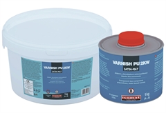 Βερνίκι 2 Συστατικών Πολυουρεθανικό Isomat Varnish-PU 2K-W Σατινέ-Ματ 1kg