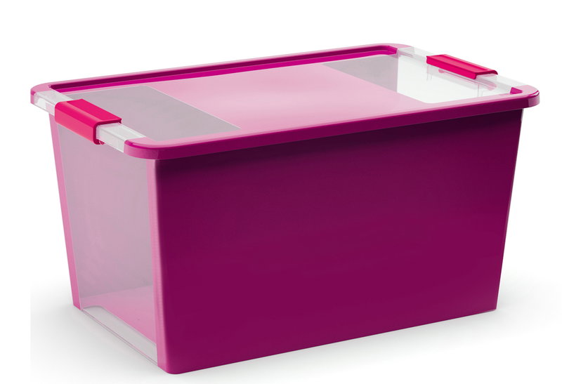 Κουτί Αποθήκευσης Πλαστικό Kis Bi-Box Μ55xΠ35xΥ28cm 40lt Violet
