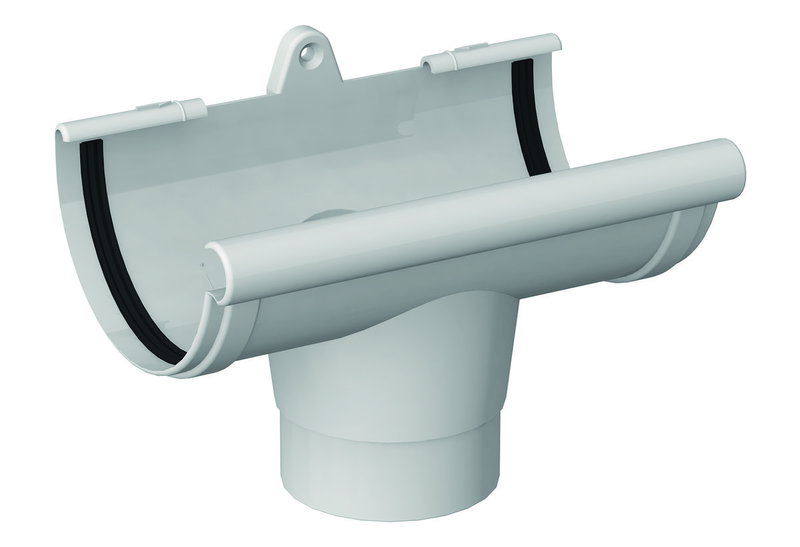 Σύνδεσμος Απορροής 120X85mm Λευκό