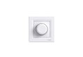 Schneider Asfora Dimmer Αλέ/Ρετούρ 40-600W με Πλαίσιο Λευκός