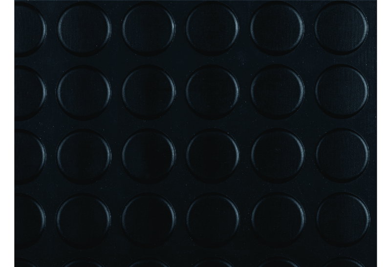 Πάτωμα PVC Dizas Μαύρο 1.2 mm με το Μέτρο