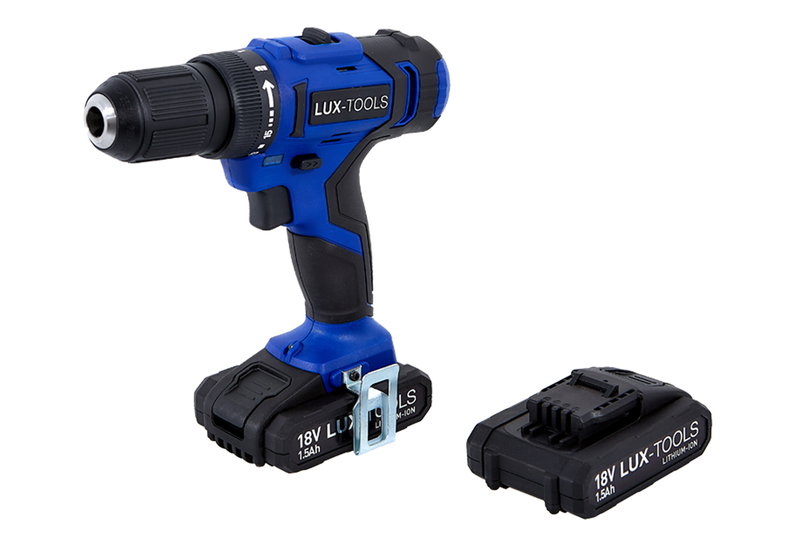Δραπανοκατσάβιδο Lux 18V με 2 Μπαταρίες