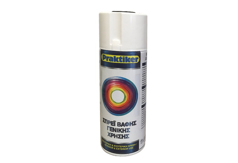 Σπρέι Praktiker Γενικής Χρήσης 400mL Διάφανο Gloss