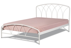 Κρεβάτι Celebrity Διπλό Ιβουάρ Μ209xΠ159xΥ110cm για Στρώμα Μ200xΠ150cm