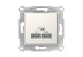 Schneider Sedna Πρίζα USB 2.0 Διπλή Λευκή