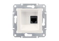 Schneider Sedna Πρίζα Δικτύου RJ45 Λευκή