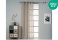 Κουρτίνα Easy Home Andromeda 260x140cm Μπεζ με Τρουκς