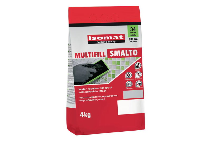 Isomat Multifill Smalto 1-8 Αρμόστοκος Καστανό 4kg
