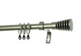 Κουρτινόβεργα Central Home Vienna Επεκτεινόμενη Φ16/19mm 120/210cm Χρωμέ