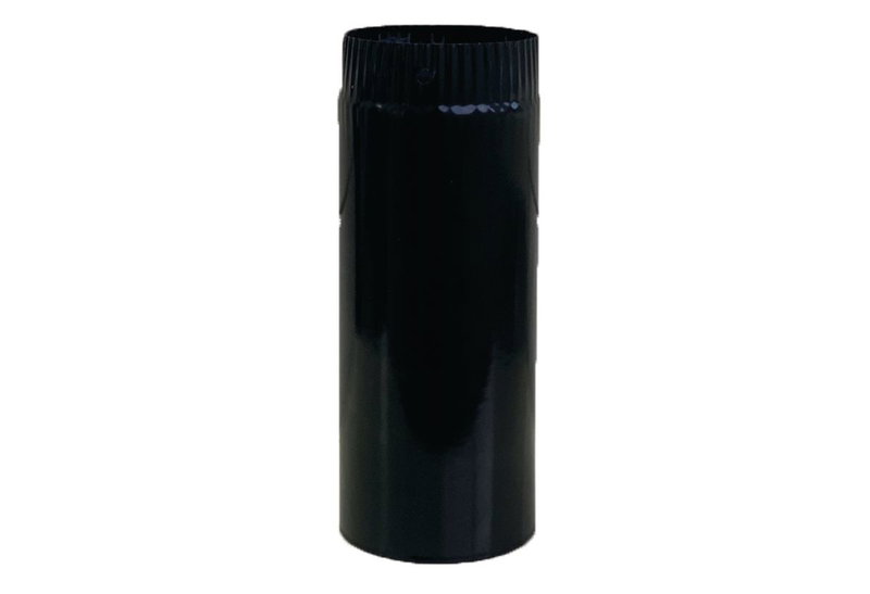Σωλήνας Καπνοδόχου Linestoves Φ.15x45cm Εμαγιέ Μαύρος