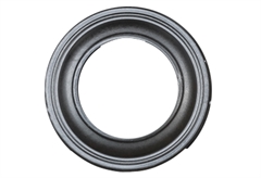 Ροζέτα Καπνοδόχου Linestoves Φ15cm Εμαγιέ Μαύρη