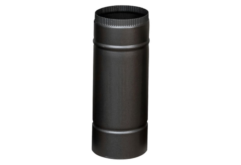 Σωλήνας Καπνοδόχου Linestoves Φ.15x45cm Ματ Εμαγιέ Μαύρος