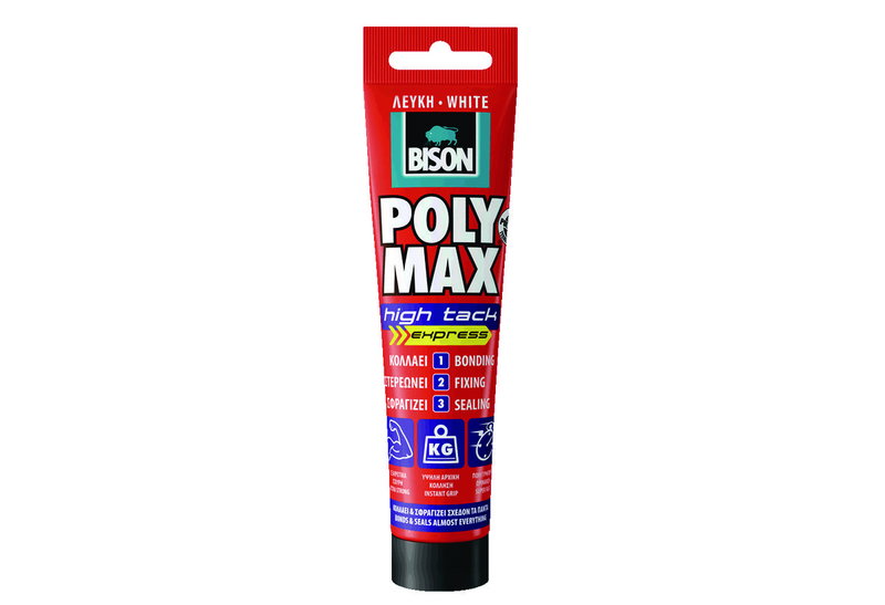 Κόλλα Bison Poly Max High Tack 165Gr