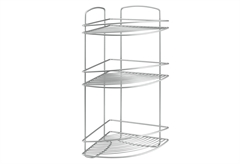 Εταζέρα Μπάνιου 3/Όροφη Γωνία Μ22XΠ22XΥ53cm Onda Metaltex