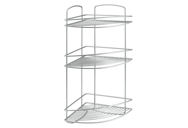 Εταζέρα Μπάνιου 3/Όροφη Γωνία Μ22XΠ22XΥ53cm Onda Metaltex