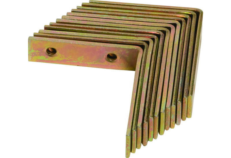 Γωνία 50X50X15mm Ιρίδιο 12 Τεμάχια