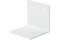 Γωνία Φαρδιά 40X40X40mm Λευκή
