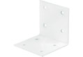 Γωνία Φαρδιά 60X60X60mm Λευκή