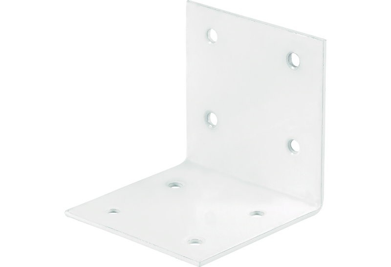 Γωνία Φαρδιά 60X60X60mm Λευκή