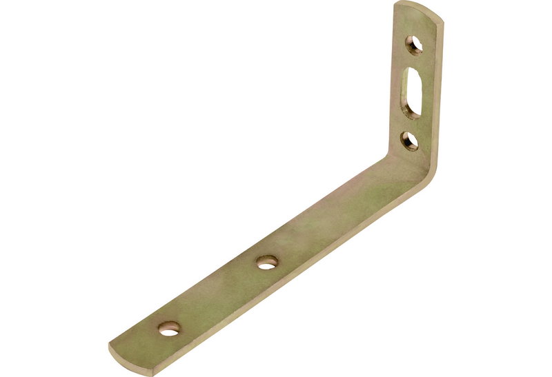 Γωνία για Κουρτινόξυλο 120X55X17mm Ιρίδιο