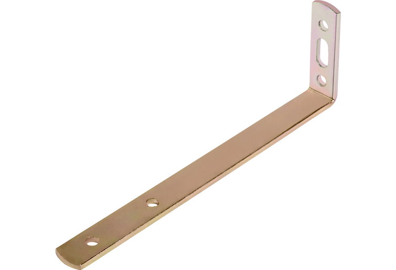 Γωνία για Κουρτινόξυλο 180X55X17mm Ιρίδιο