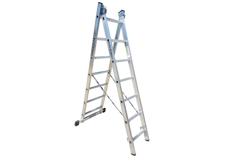 Σκάλα Αλουμινίου Profal Evo 2x7 150kg