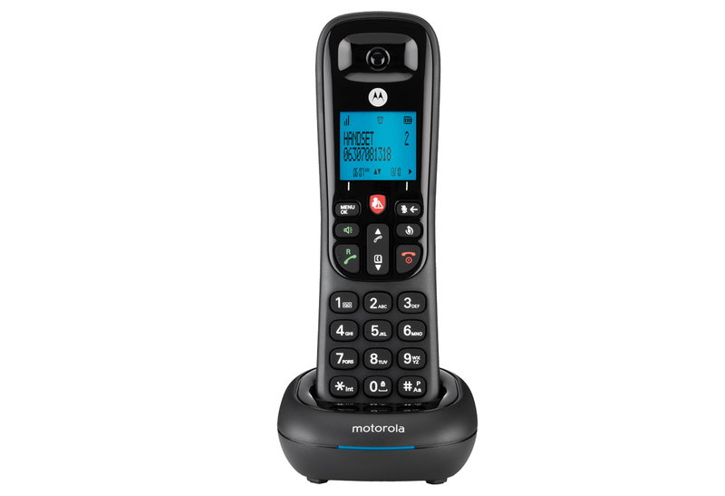 Motorola CD4001 Ασύρματο Τηλέφωνο Μαύρο