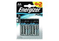 Μπαταρία Energizer Αλκαλική Max Plus AA, 4+2 Τεμαχίων