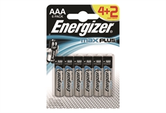 Μπαταρία Energizer Αλκαλική Max Plus AAA, 4+2 Τεμαχίων