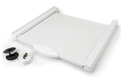 Βάση Σύνδεσης Πλυντηρίου/Στεγνωτηρίου με Συρτάρι Roller 00694 Λευκή