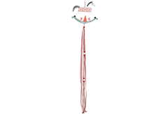 Χριστουγεννιάτικο Στολίδι Αλογάκι Λευκό