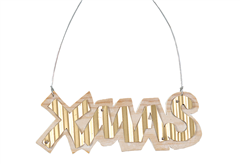 Χριστουγεννιάτικο Στολίδι Xmas Χρυσό