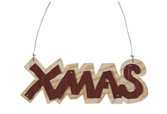 Χριστουγεννιάτικο Στολίδι Xmas Μπορντό