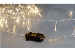 Χριστουγεννιάτικα Λαμπάκια 180 LED Διάφανο Καλώδιο με 8 Προγράμματα