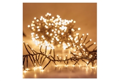 Χριστουγεννιάτικα Λαμπάκια LED Cluster 384L Θερμό Φως με Προγράμματα
