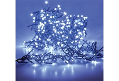 Χριστουγεννιάτικα Λαμπάκια LED Cluster 384L Ψυχρό Λευκό με Προγράμματα