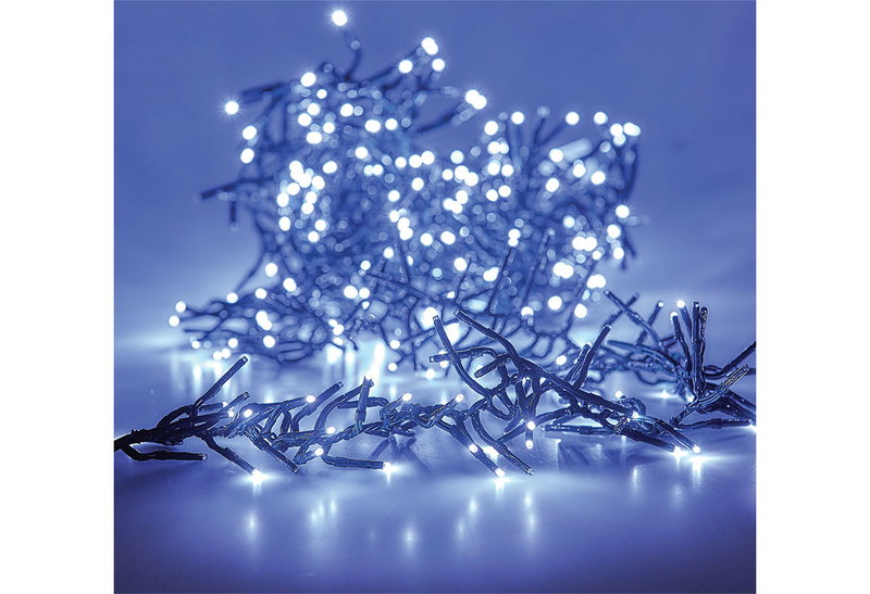 Χριστουγεννιάτικα Λαμπάκια 576LED Ρεύματος Ψυχρό Λευκό 300cm