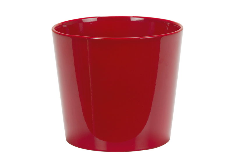 Κασπώ Κεραμικό Scheurich Red Φ.11cm Κόκκινο