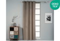 Κουρτίνα Easy Home Calisto Velour 260x140cm Μπεζ με Τρουκς