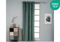 Κουρτίνα Easy Home Calisto Velour 260x140cm Πράσινο με Τρουκς