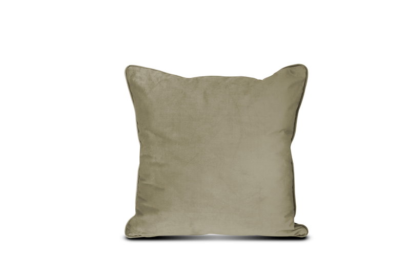 Μαξιλάρι Διακοσμητικό Velour Μπεζ 45X45cm
