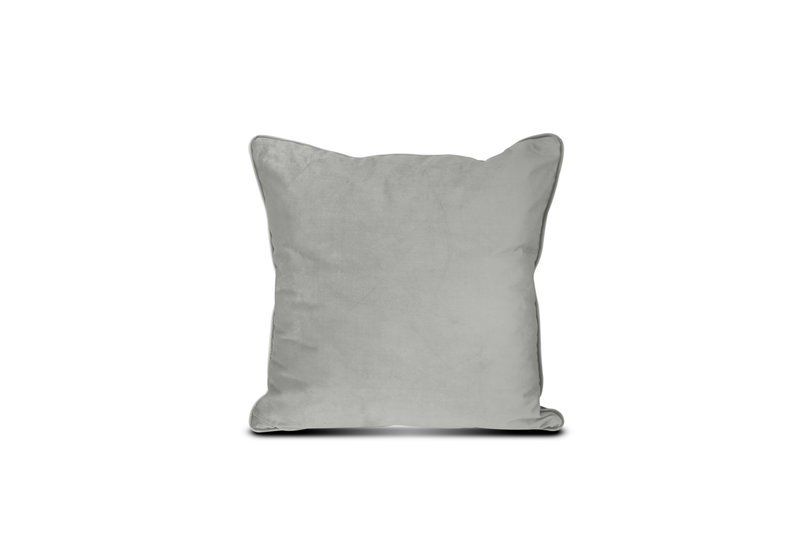 Μαξιλαροθήκη Διακοσμητική Easy Home Velour 45x45cm Γκρι