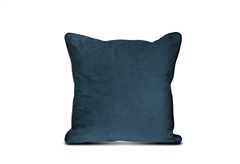 Μαξιλάρι Διακοσμητικό Velour Σκούρο Μπλε 45X45cm