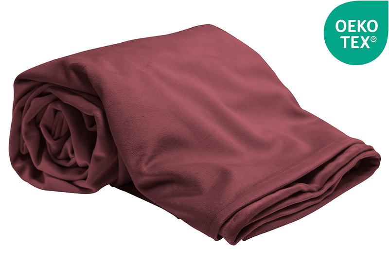 Τραπεζομάντηλο  Easy Home Velour 140x180cm Μπορντό