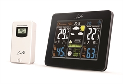 Μετεωρολογικός Σταθμός με Ασύρματη Εξωτερική Μονάδα Life WES-300